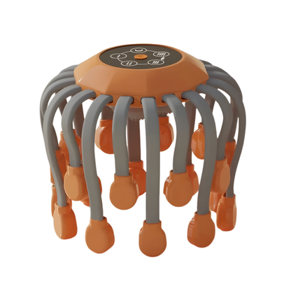 Masajeador de Cabeza 20 Puntas – Alivia Estrés en 10 Segundos